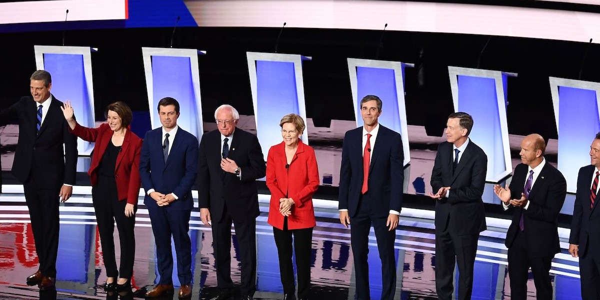 Night One Democratic Debate