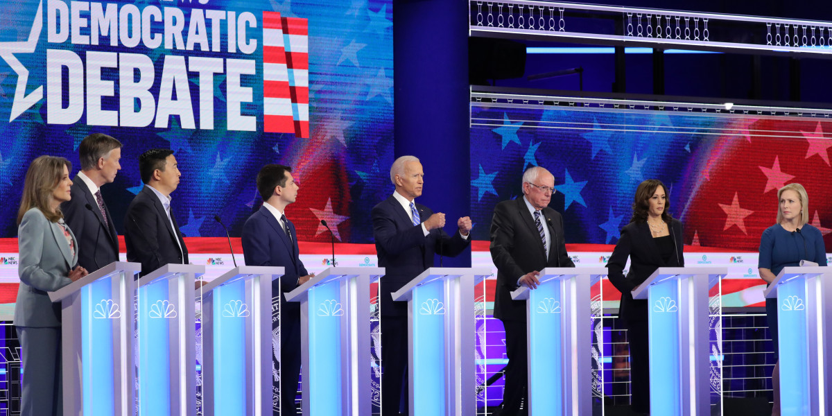 Democratic Debate Stage