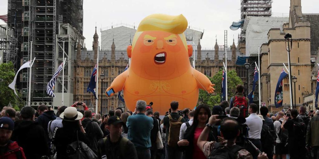 Baby Trump Will Be Present, But Grounded During Trump’s Fourth Of July Speech
